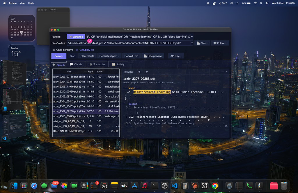 Fuzzer — Mac File Search App (Monthly Subscription)
